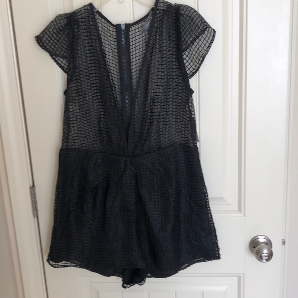 Sheer Romper